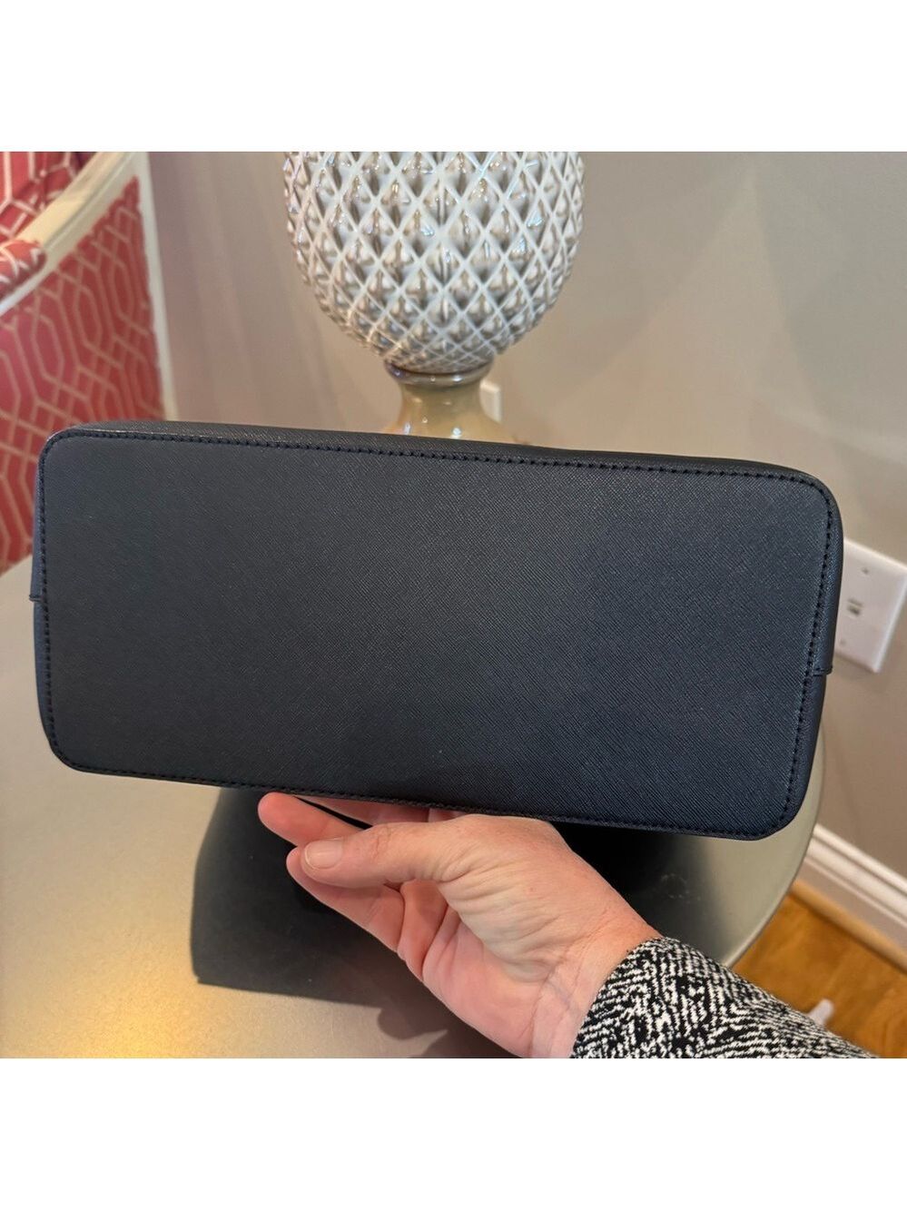 Kate Spade - Laurel Way Evangelie Satchel - EUC - Black Saffiano- Two Way Bag - Picture 3 of 12